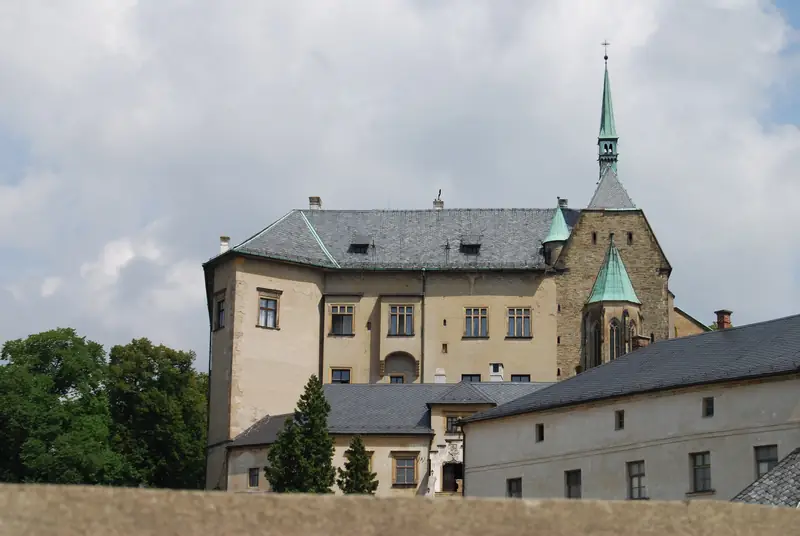 Pohled na hrad Šternberk